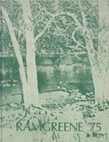 1975 Greene Community High School Yearbook from Greene, Iowa cover image