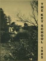 Key School 1985 yearbook cover photo