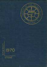 Convent of the Sacred Heart High School 1970 yearbook cover photo