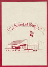 Ninnekah High School 1976 yearbook cover photo