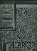 Manual High School 1934 yearbook cover photo