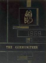 Community High School 1969 yearbook cover photo