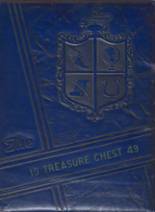 Lefors School 1949 yearbook cover photo