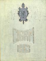 Barberton High School 1963 yearbook cover photo