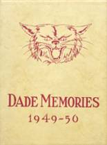 Dade County High School 1950 yearbook cover photo