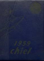 Berryhill High School 1959 yearbook cover photo