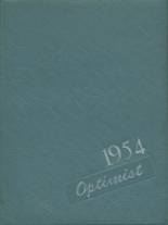1954 Central High School Yearbook from Crookston, Minnesota cover image