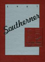 1987 Southside High School Yearbook from Muncie, Indiana cover image