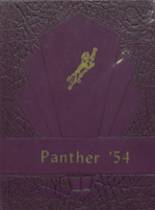 1954 Huerfano County High School Yearbook from Walsenburg, Colorado cover image