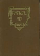 Ithaca High School 1924 yearbook cover photo
