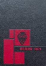 Lamoni High School 1971 yearbook cover photo