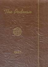 St. Anthony of Padua High School 1937 yearbook cover photo