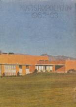 Marsh Valley High School 1963 yearbook cover photo