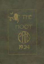 Park Ridge High School 1924 yearbook cover photo