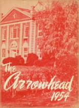 South Glens Falls High School 1954 yearbook cover photo