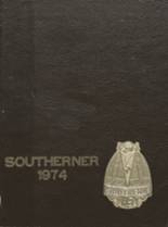 Southern High School 1974 yearbook cover photo
