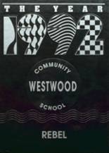 Westwood High School 1992 yearbook cover photo