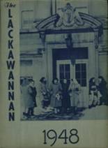 Lackawanna High School 1948 yearbook cover photo