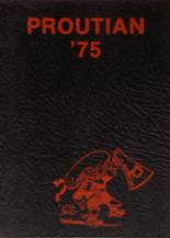Prouty Regional High School 1975 yearbook cover photo