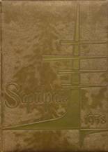 Sapulpa High School 1958 yearbook cover photo