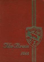 New Bern High School 1965 yearbook cover photo