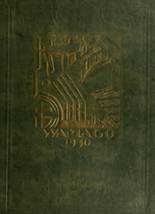 West Allis High School 1930 yearbook cover photo
