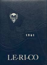 Leaf River High School 1961 yearbook cover photo