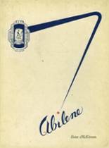 Abilene High School 1953 yearbook cover photo