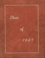 Waterbury High School 1947 yearbook cover photo