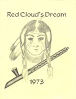 Red Cloud Indian High School 1973 yearbook cover photo