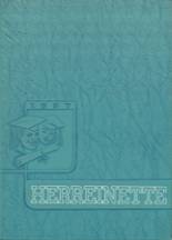 Herreid High School 1957 yearbook cover photo