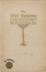 1916 Reading High School Yearbook from Reading, Pennsylvania cover image