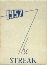 Christian High School 1957 yearbook cover photo