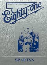 Conde Public High School 1981 yearbook cover photo