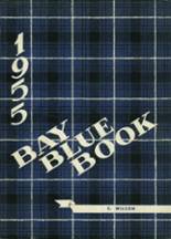 Bay High School 1955 yearbook cover photo