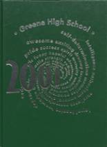 Greene Community High School 2001 yearbook cover photo