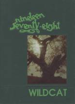 Sykeston High School 1978 yearbook cover photo