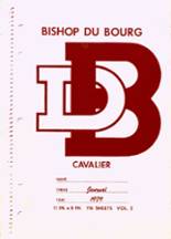 Bishop Dubourg High School 1979 yearbook cover photo