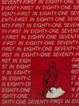 Seventy-First High School 1981 yearbook cover photo