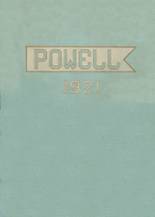 1921 Powell County High School Yearbook from Deer lodge, Montana cover image