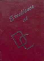 1985 Divide County High School Yearbook from Crosby, North Dakota cover image