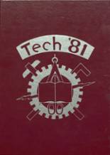 Irvington Voc-Tech High School 1981 yearbook cover photo