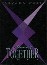 Arvada West High School 1997 yearbook cover photo