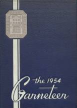 Haddon Heights High School 1954 yearbook cover photo