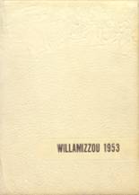 Willow Springs High School 1953 yearbook cover photo