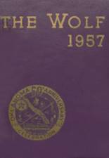 Heavener High School 1957 yearbook cover photo
