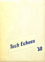 Essex County Vocational High School 1958 yearbook cover photo