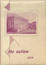 Weleetka High School 1959 yearbook cover photo