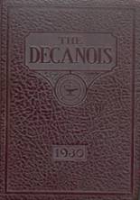 Decatur High School 1930 yearbook cover photo