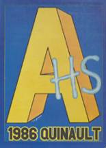 Aberdeen/Weatherwax High School 1986 yearbook cover photo